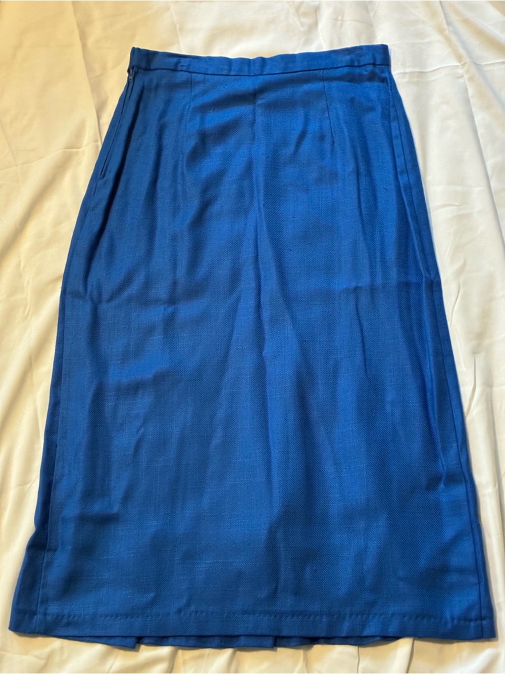Vintage Haberdasher royal blue skirt